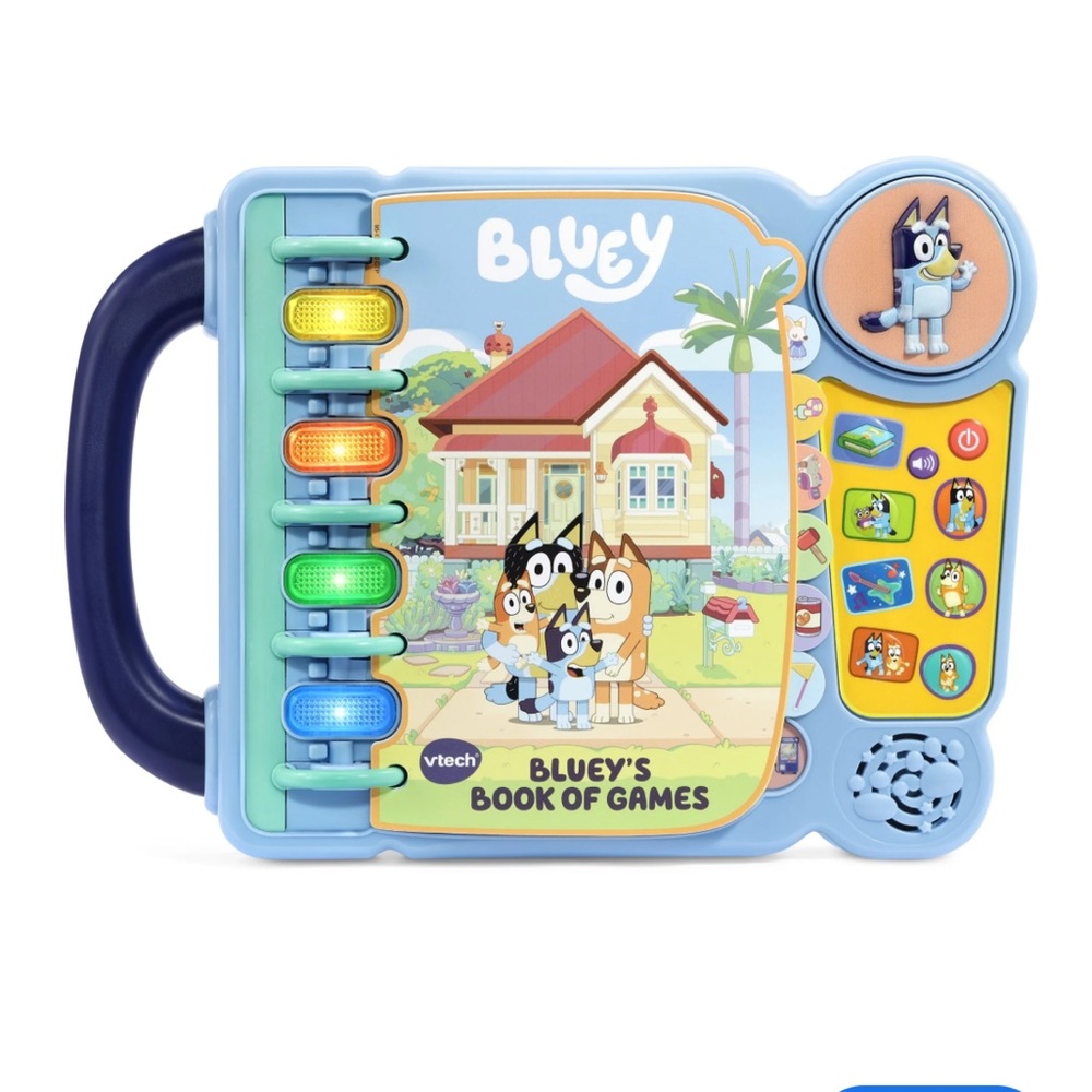 Bluey’s book of games Vtech interactive toy baby and toddler for 2-6 years old